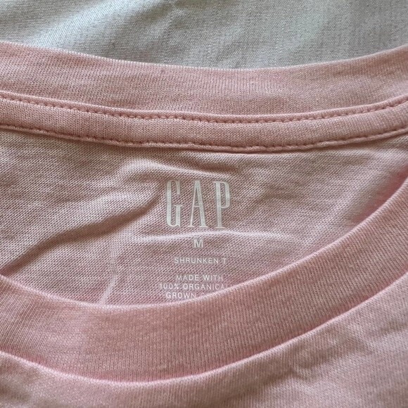 Gap pink  tee women  light Pink short sleeve casual top size M - Picture 3 of 11